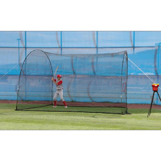 Sports Heater Home Run 12x12x10 Lite Baseball Batting Practice Cage Hrbc99