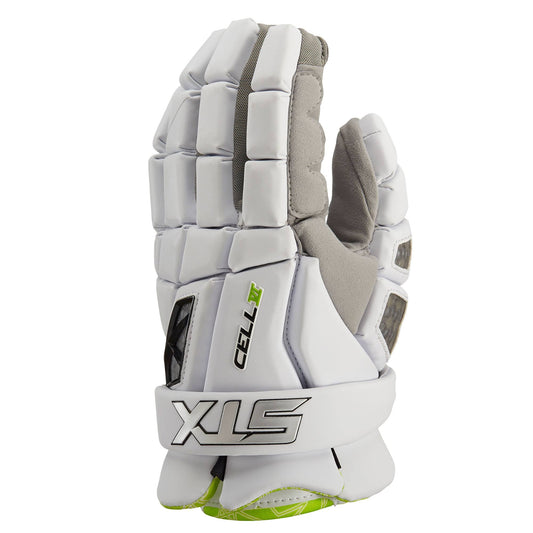 Cell V Lacrosse Gloves White / Large