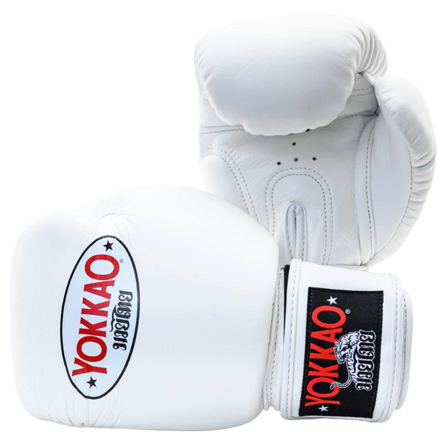 Thai Gloves |  Matrix White Boxing Gloves 16oz