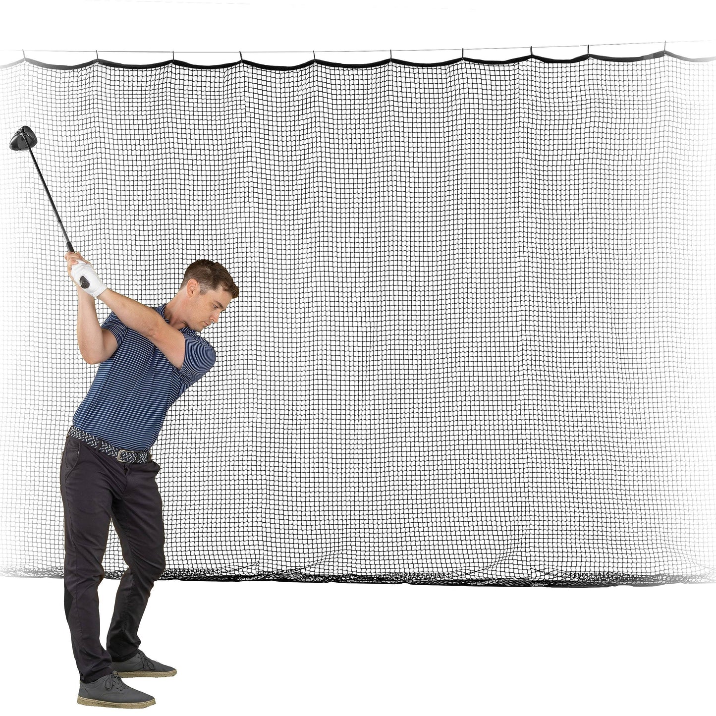 Sports Netting - Hitting Net For Golf, Baseball And More - 15 Ft X 10 Ft