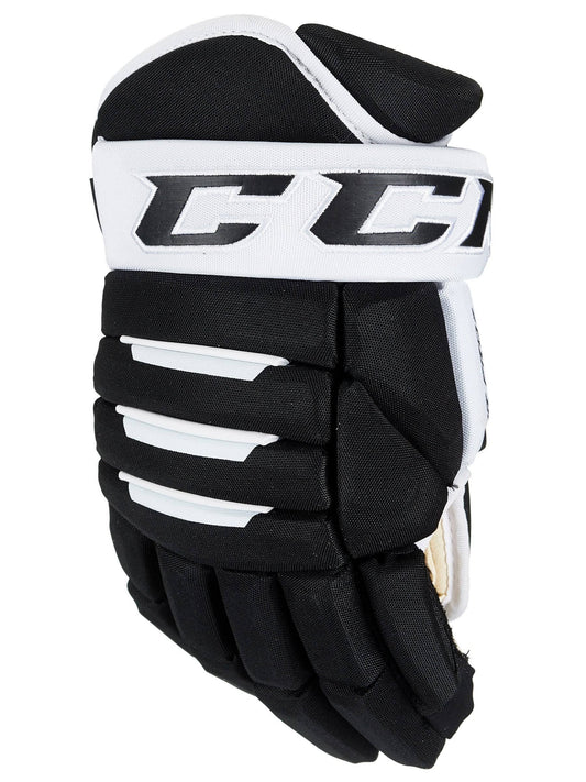 Tacks 4r Pro2 Senior Hockey Gloves - Black/Black - 14