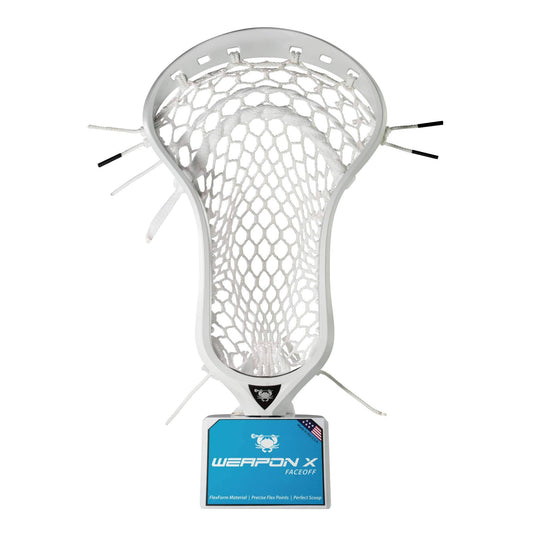 Weapon X Elite Pocket Lacrosse Head - White