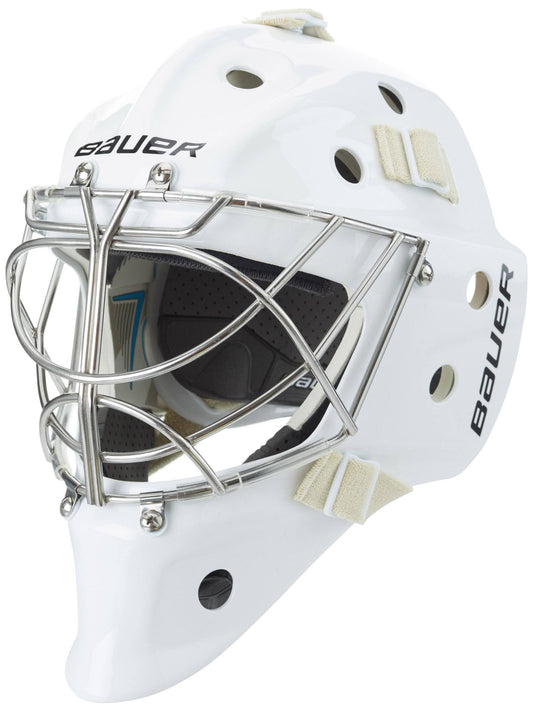 940 Certified Straight Goal Mask White Jr Os