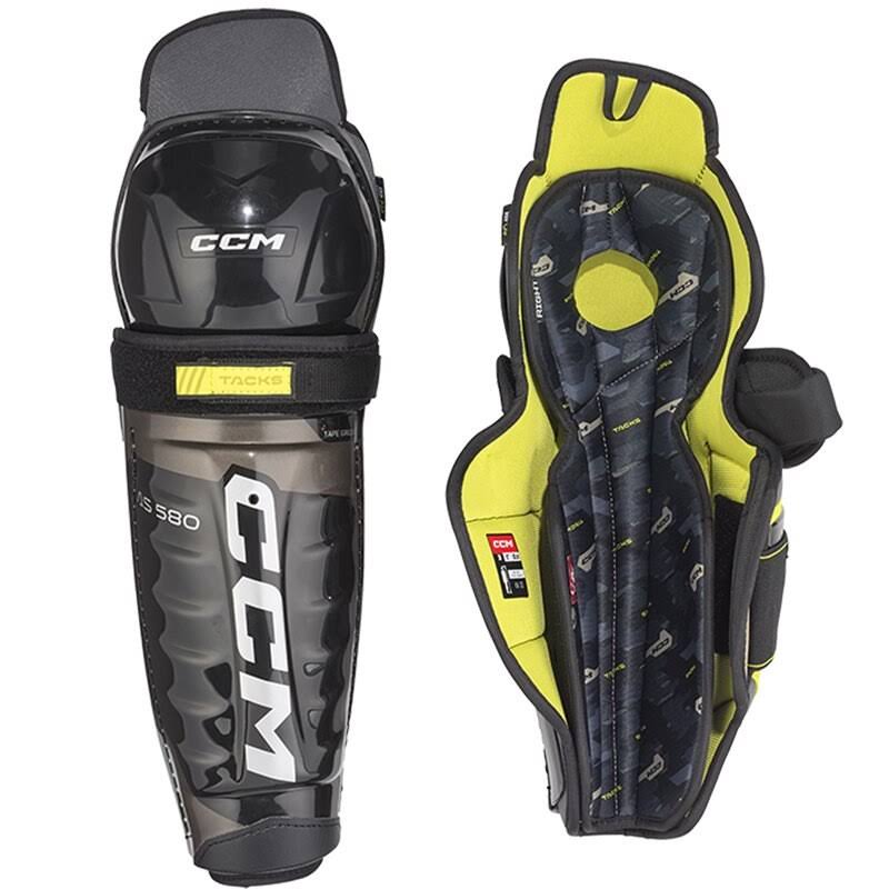 Tacks As-580 Hockey Shin Guards - Junior - 11.0