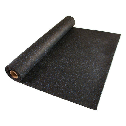 4x10 Ft Rolled Rubber (10% Blue Fleck)