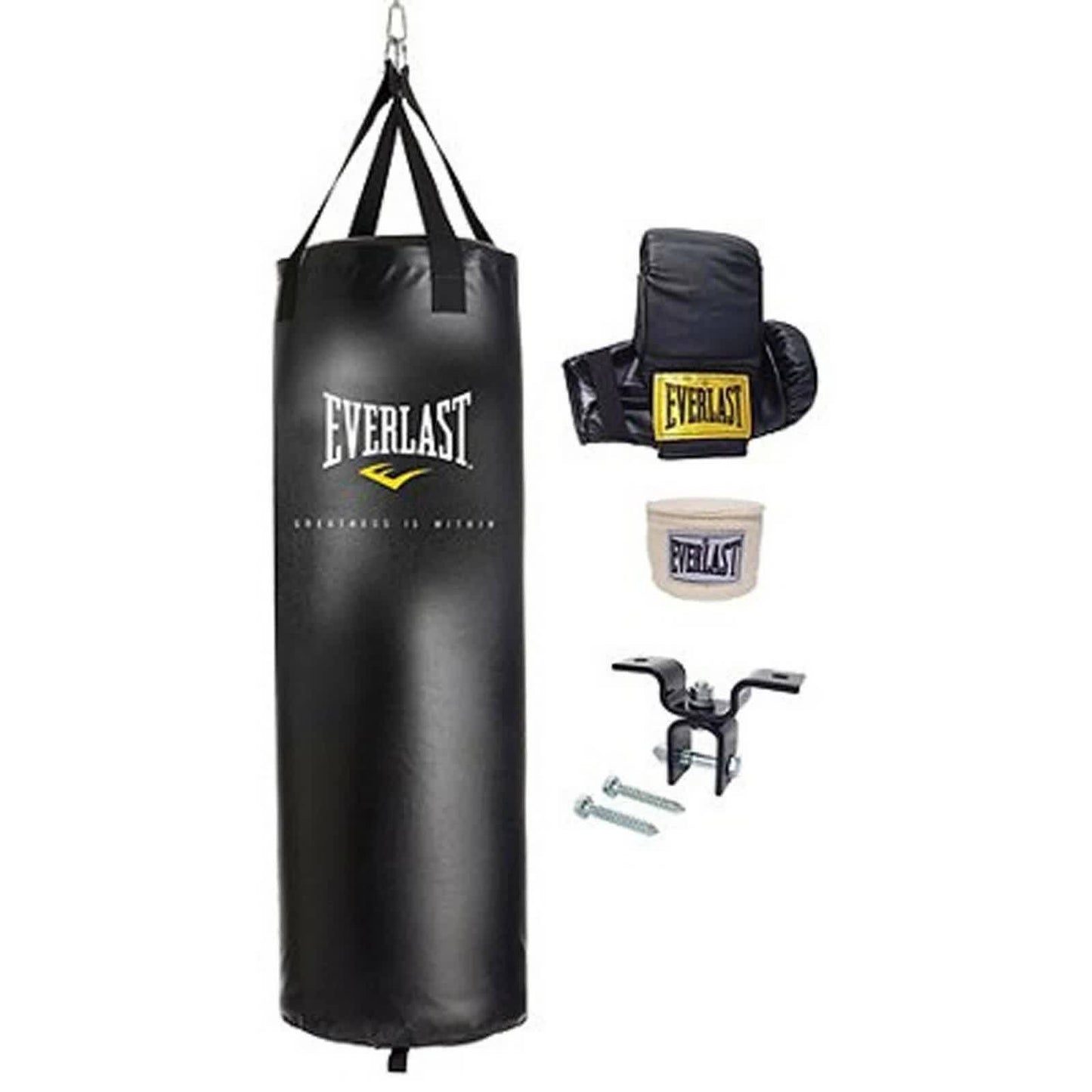 70 Lb Mma Heavy Bag Kit Black