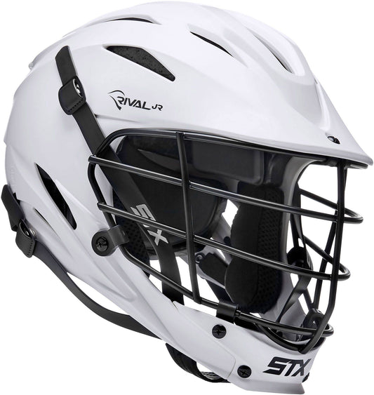 Rival Junior Youth Lacrosse Helmet Black/Black-Bk