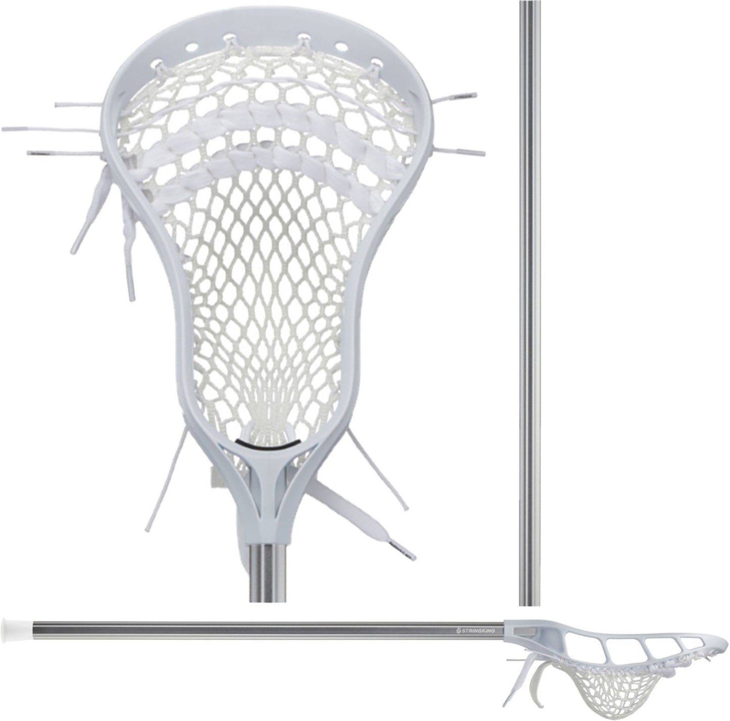 Starter Junior Lacrosse Complete Stick - White