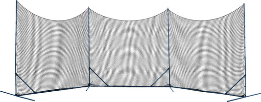 30 X 10 Lacrosse Backstop, Black