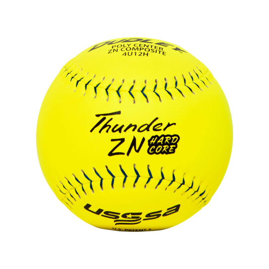 12in Hard Core Zn Pro Composite Usssa .44/375 Slowpitch Softballs (Dozen)