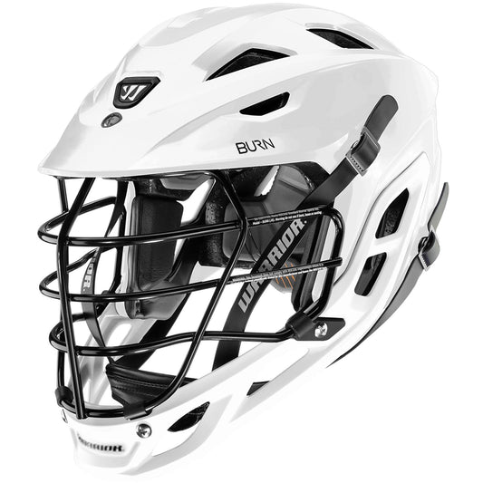 Burn White Lacrosse Helmet