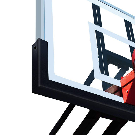 Universal Pro-Style Basketball Backboard Padding Fits 48, 54, 60, 72 Basketball Systems Outdoor And Indoor