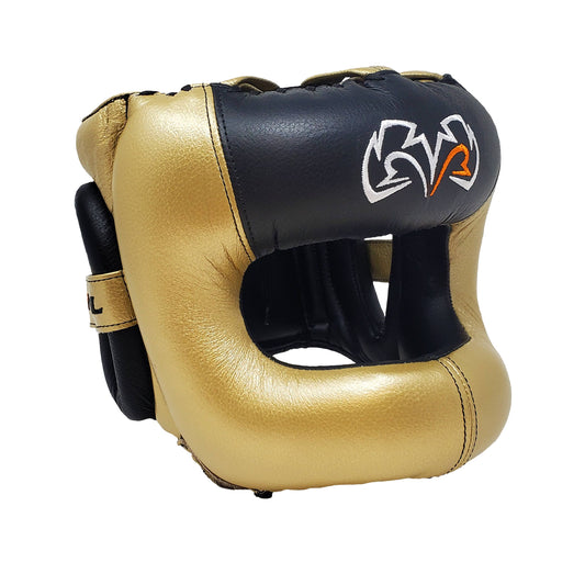 Boxing Guerrero Face Saver Headgear - Black, L/Xl