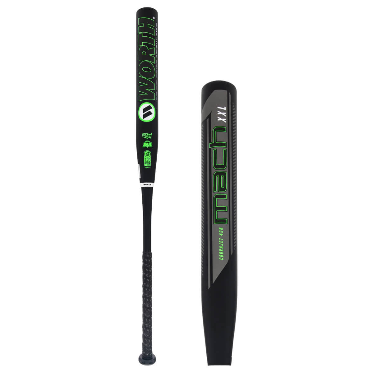 2022 Mach 1 Cobra Jet 428 13.5 Xxl Usssa Slow Pitch Softball Bat: Wm22mu