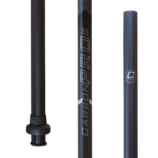 Carbon Pro 3 Lacrosse Shaft Goalie Black