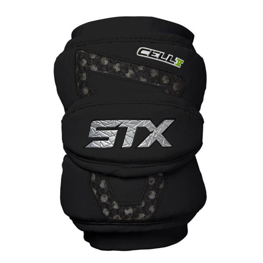 Cell V Lacrosse Elbow Pads, Black, Small