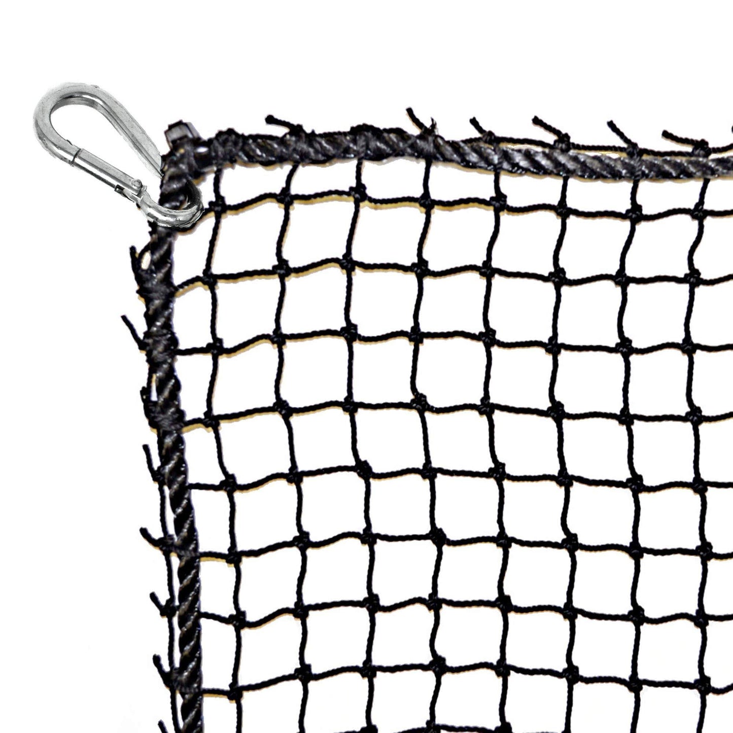 #18 Nylon Golf High Impact Net, 3/4 Mesh, Black