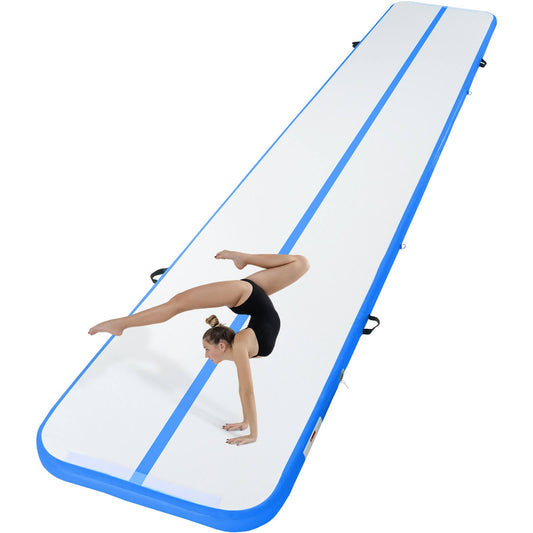 16ft Air Track Inflatable Airtrack Floor Tumbling Gymnastics Mat Training Pump Kfqd500x100x10cmlv1