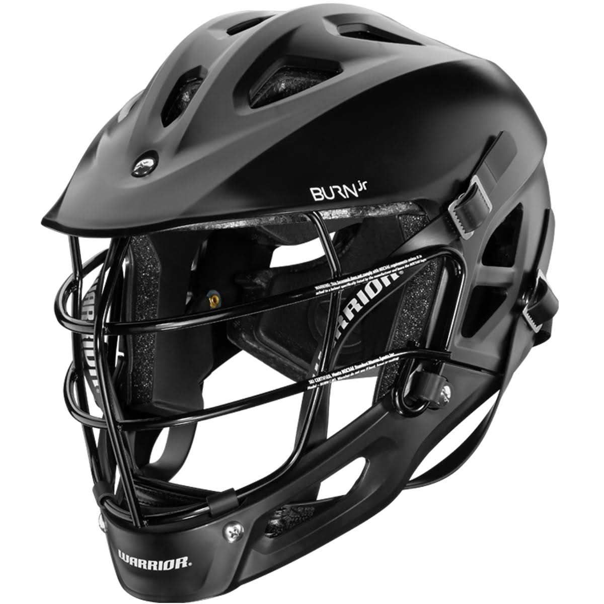 Burn Junior Lacrosse Helmet White