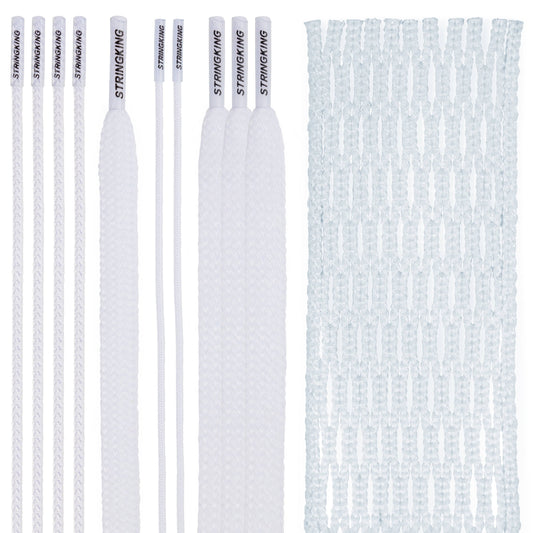 Type 5s Mesh Kit Lacrosse Mesh & Stringing Supplies - White