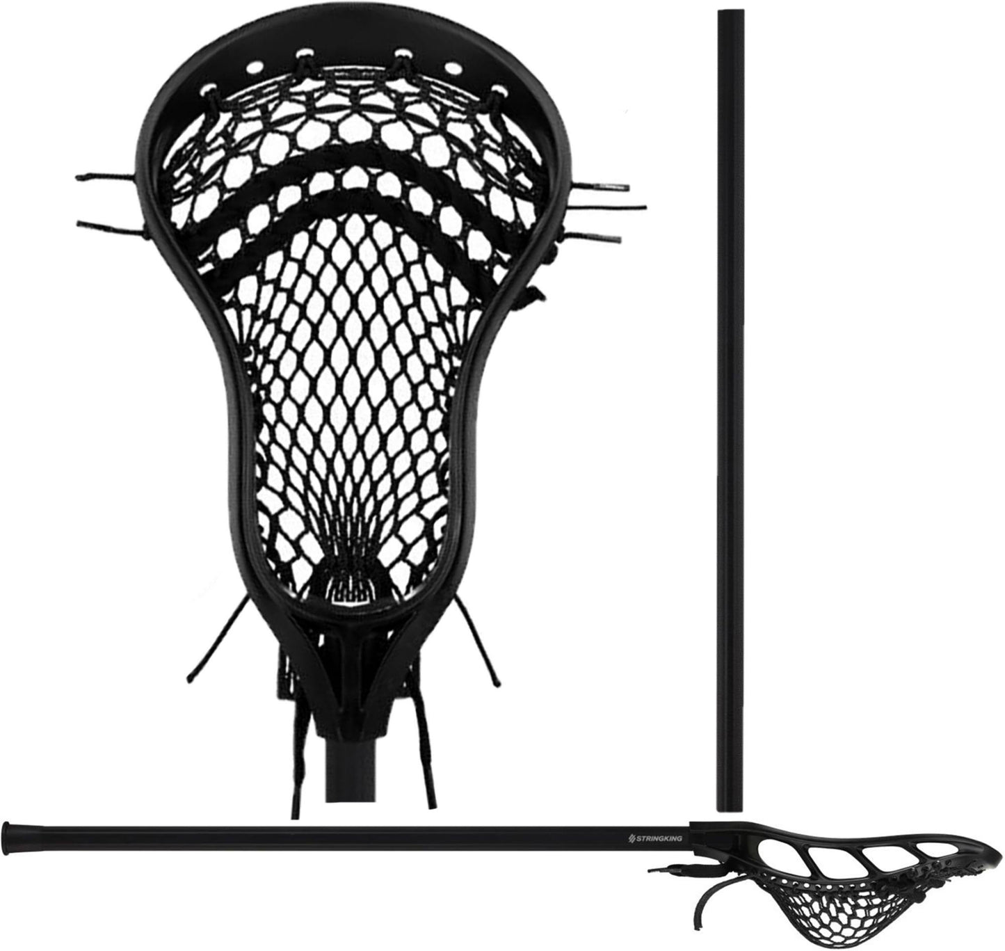 Boys Starter Defense Lacrosse Stick (Black/Black)