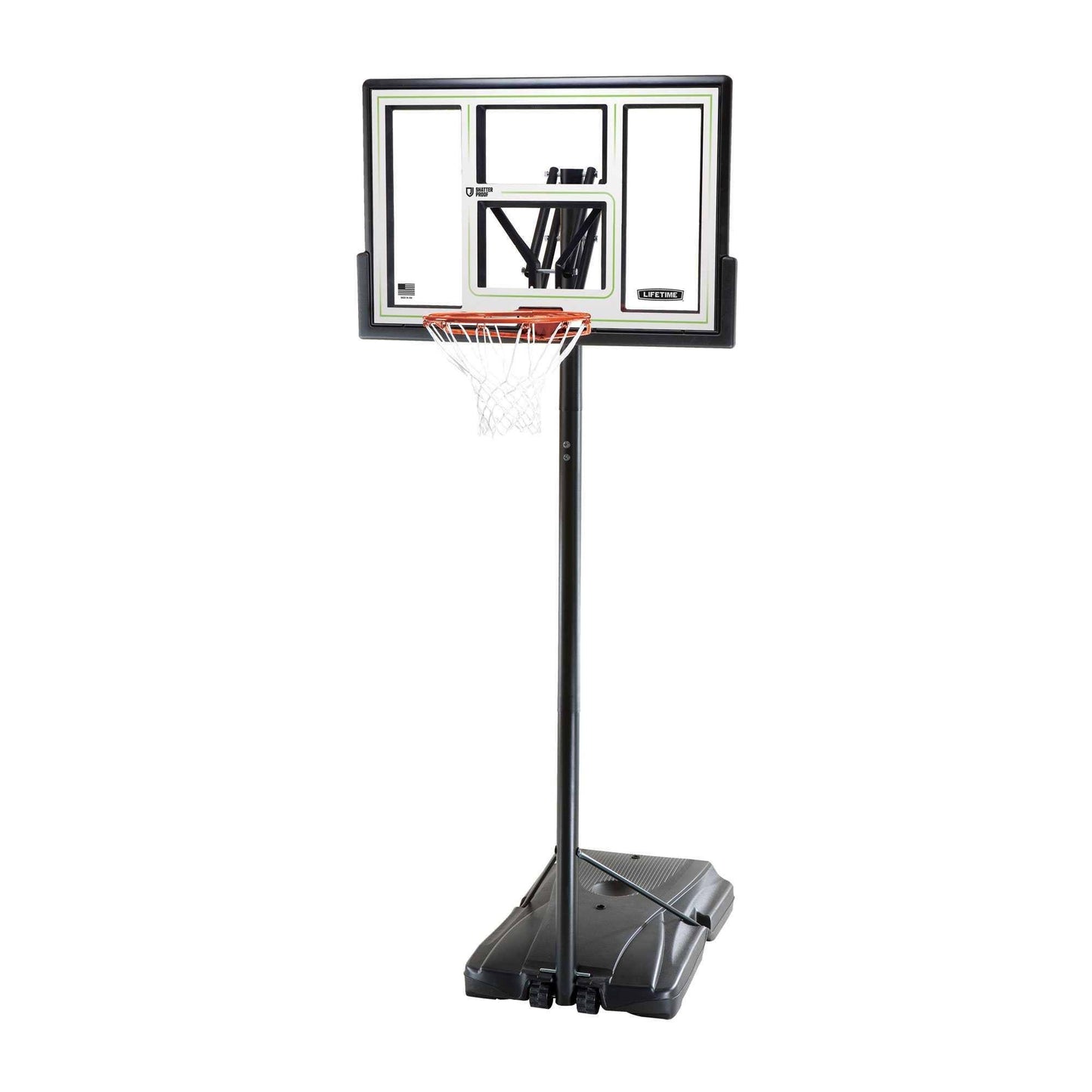 46in Adjustable Portable Basketball Hoop, 90584