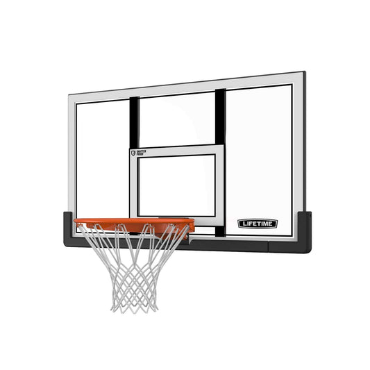 48 In. Shatterproof Backboard And Rim Basketball Combo, 73729