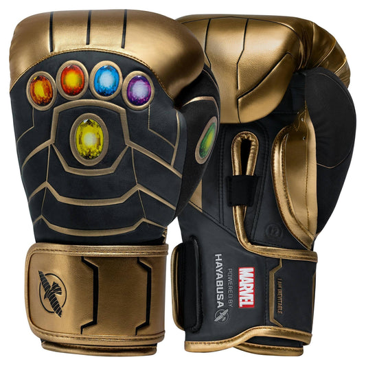 Youth Thanos Boxing Gloves - Gold/Black - 10 Oz At  Fightwear