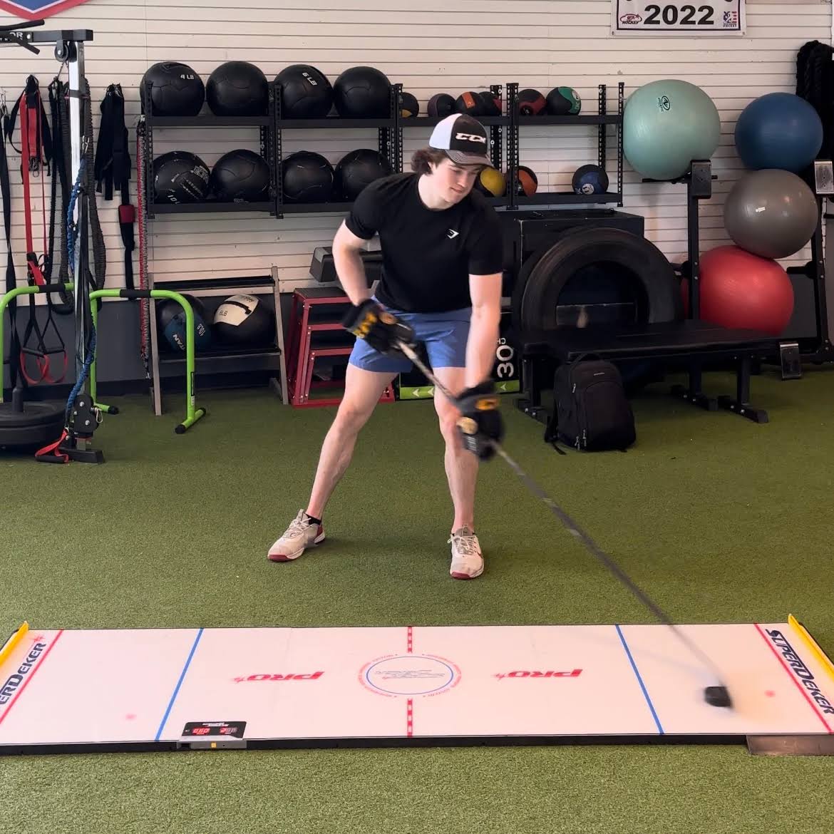 Advanced Hockey Training System | Stick Handling Game