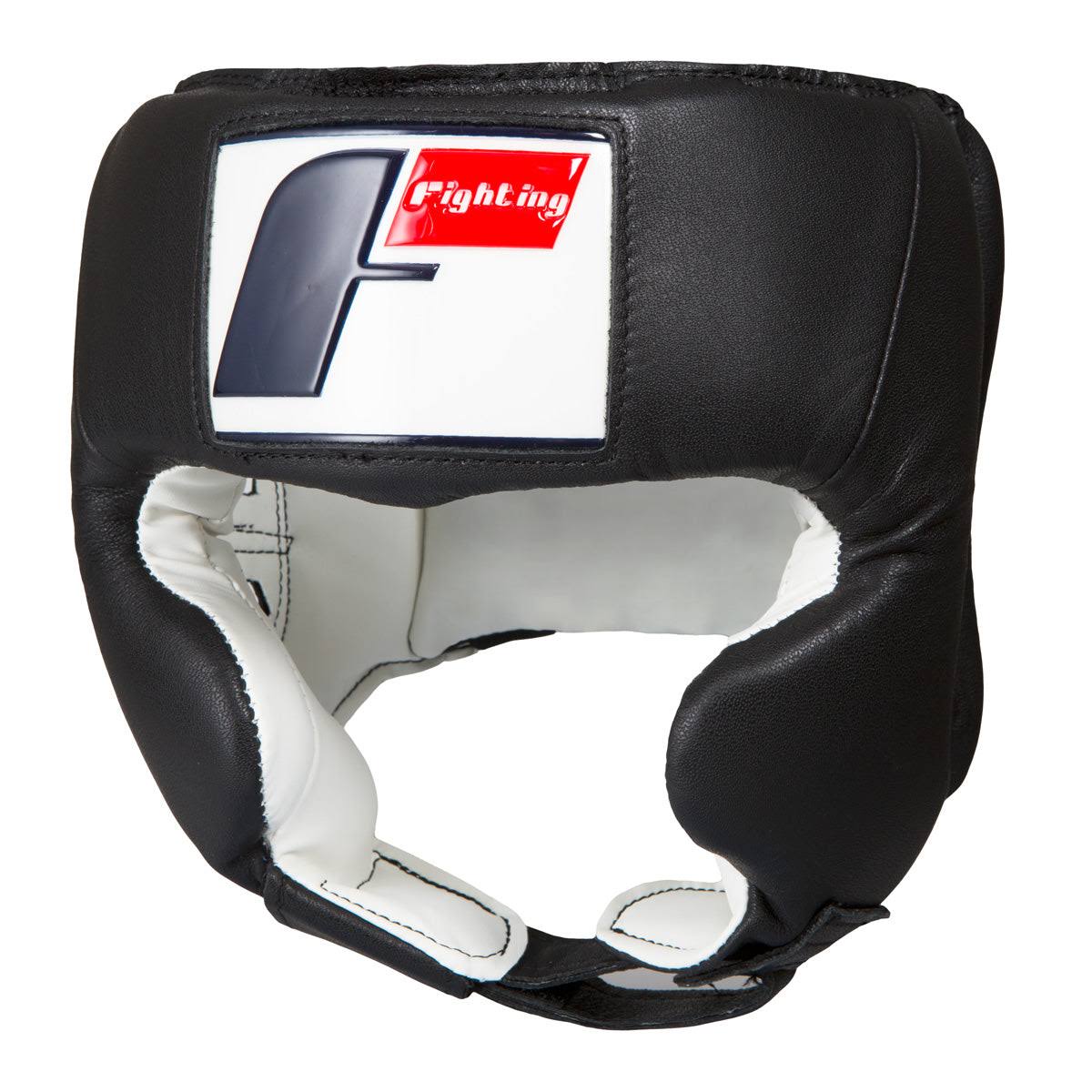 Usa Boxing Competition Headgear With Cheeks - White, S