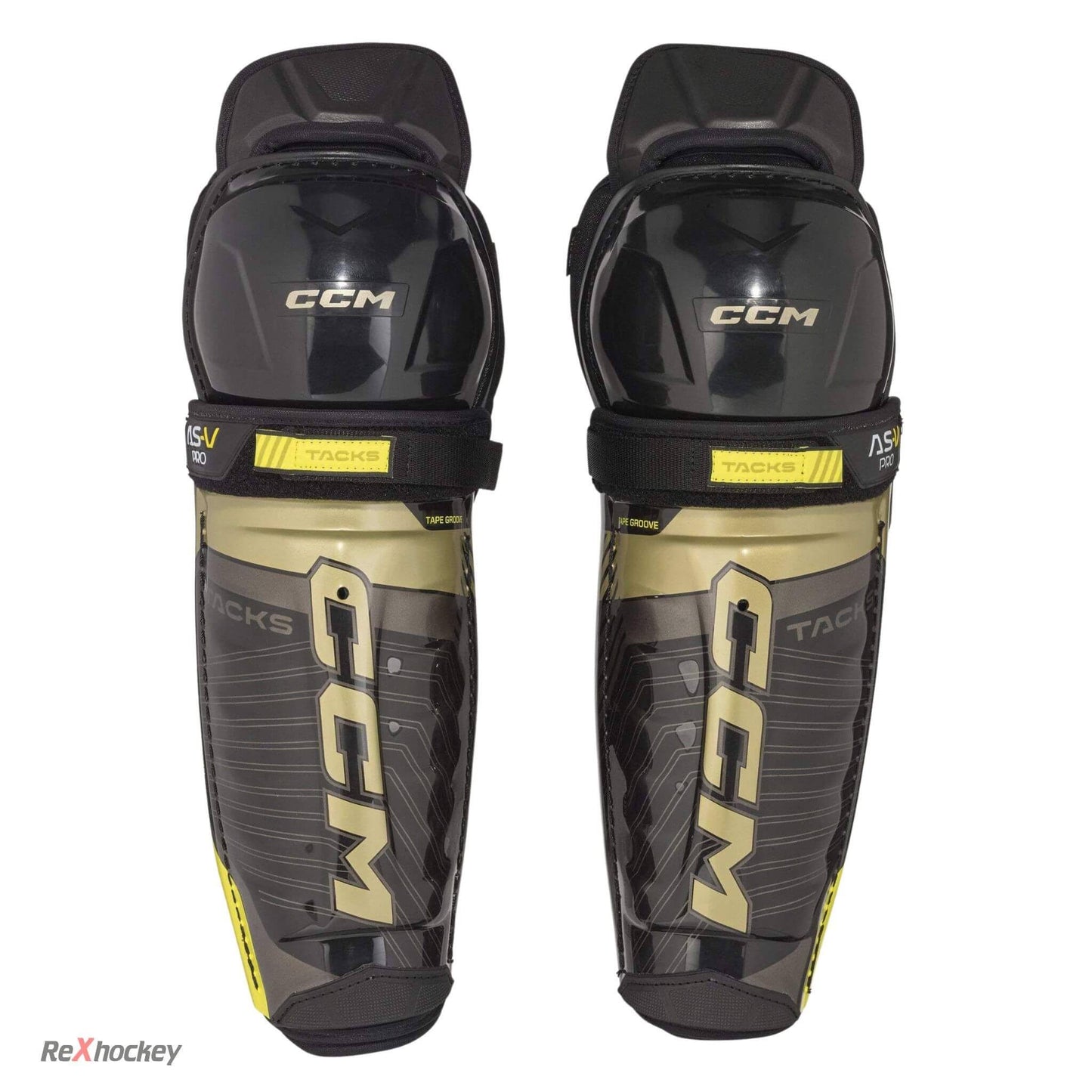 Tacks As-V Pro Hockey Shin Guards - Senior - 17.0