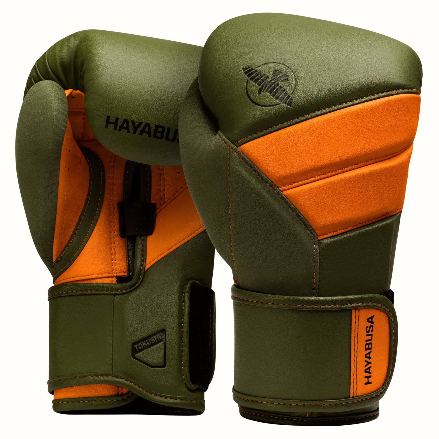 T3 Boxing Gloves Green/Orange / 16 Oz