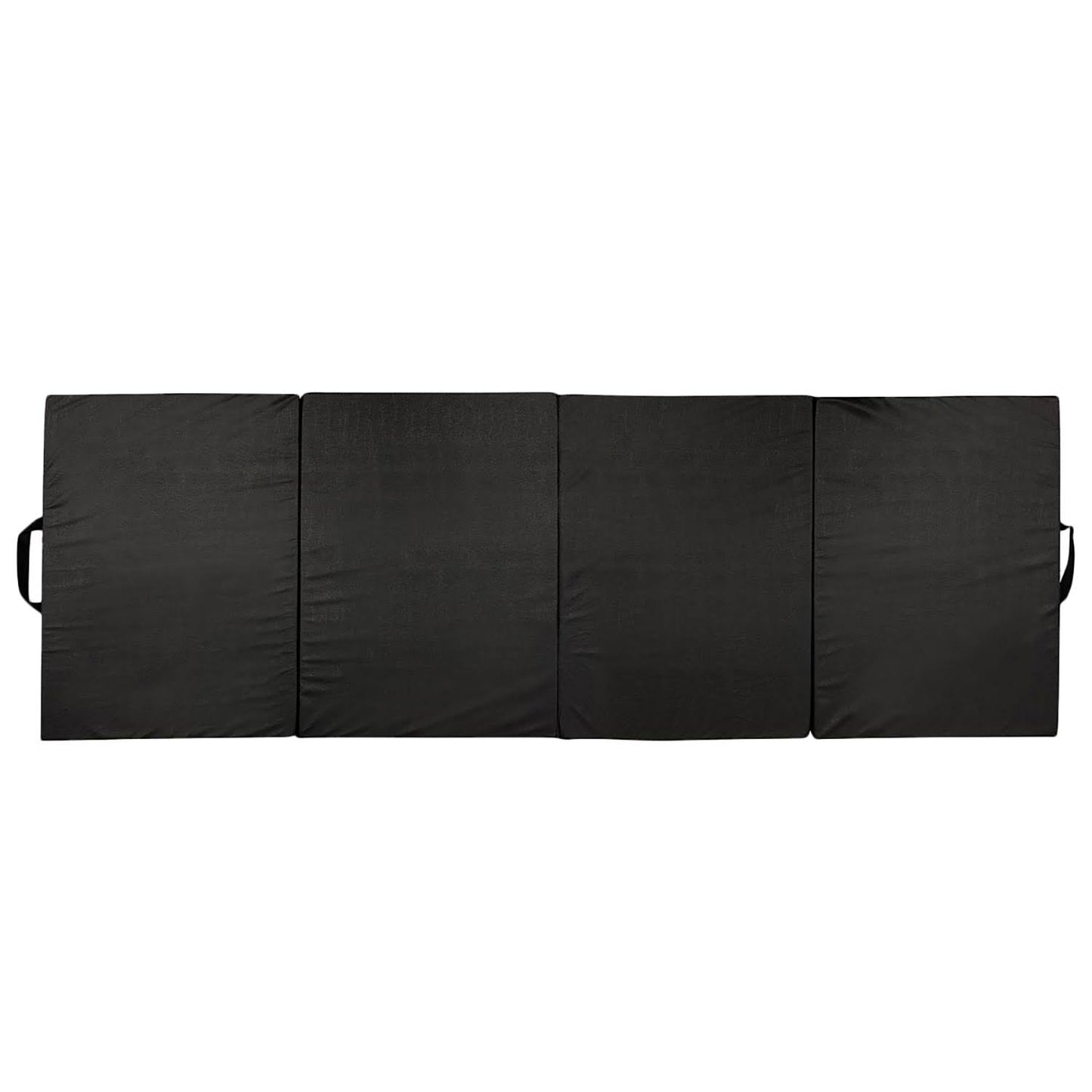 Athletic Folding Exercise Mat - Black