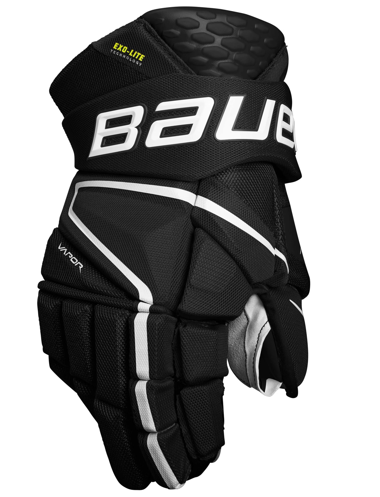 Vapor Hyperlite Hockey Gloves - Senior - Navy/Gold - 14.0