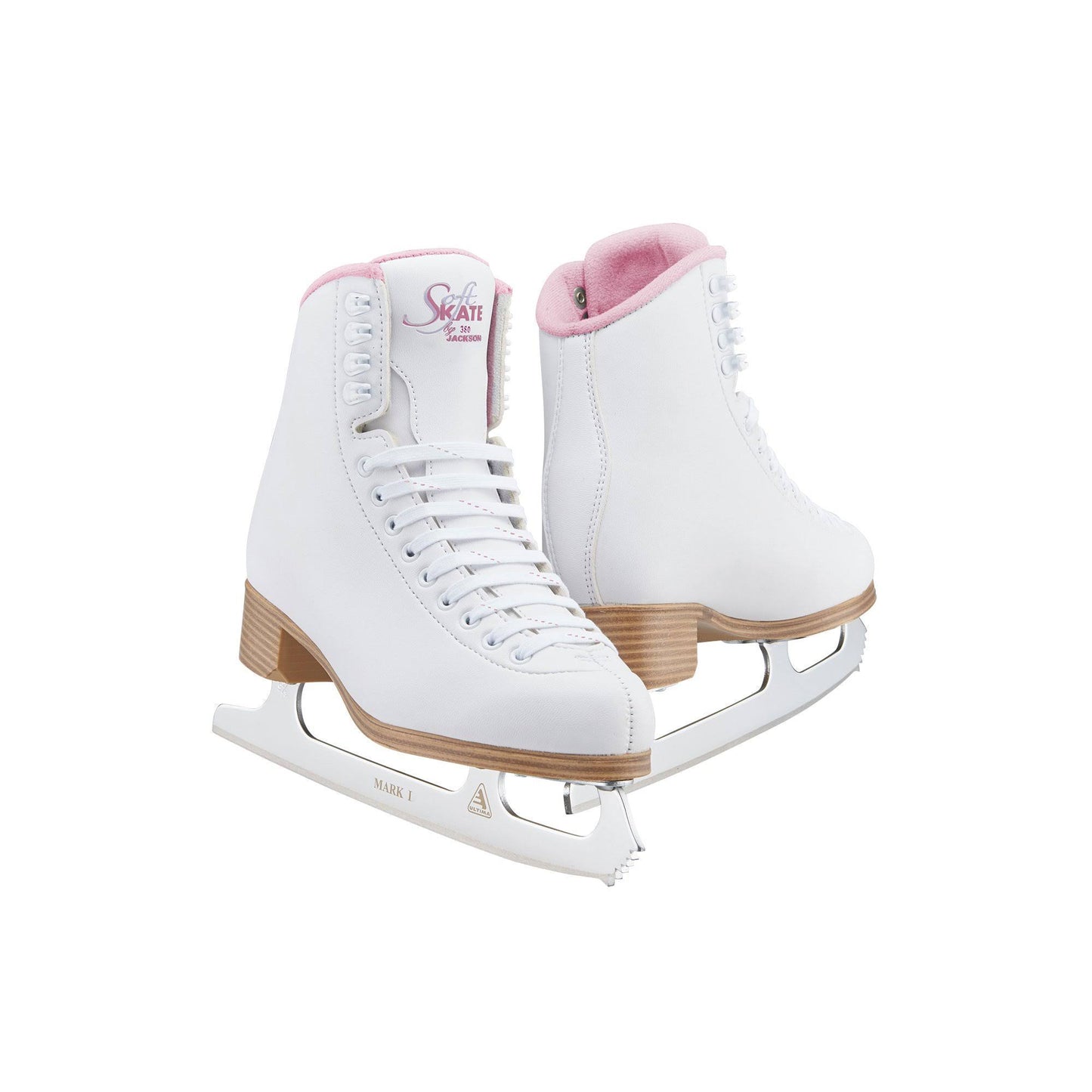 Ultima Classic Pink Softskate 380 Womens/Girls Ice Figure Skates / Just Launched Nov 2020