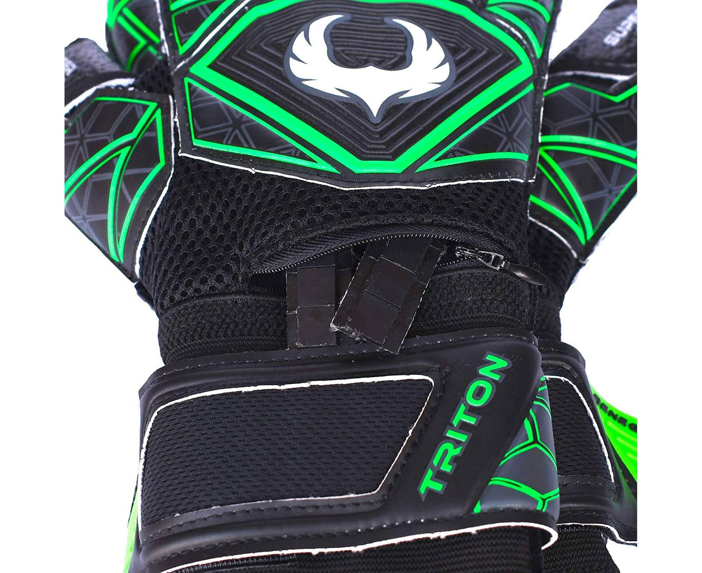 Triton Goalie Gloves With Microbe-Guard (Sizes 5-11, 3 Styles, Level 2) Pro-Tek Fingersaves & Durable 3.5+3mm Super Grip | Great Hard