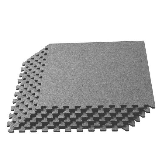 Thick Interlocking Foam Carpet Tiles Durable Carpet Squares Anti Fatigue Support For Home Office Or Classroom Use