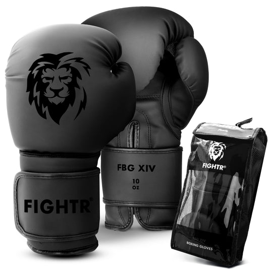 Boxing Gloves Fbg Xiv All Black / 16 Oz