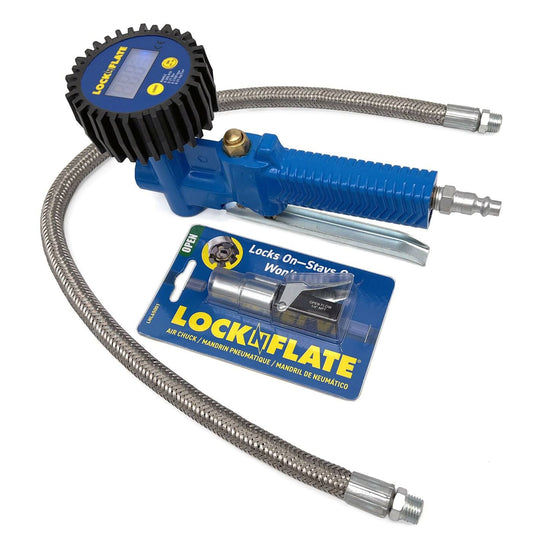 Tire Inflator/Deflator With Digital Gauge