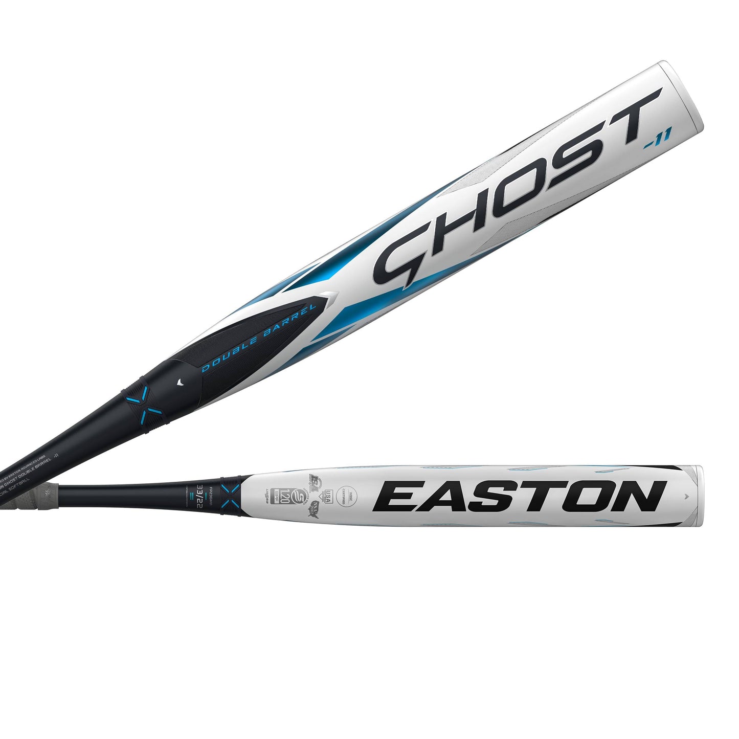 2023 Ghost Double Barrel -11 Fastpitch Softball Bat: Fp23gh11