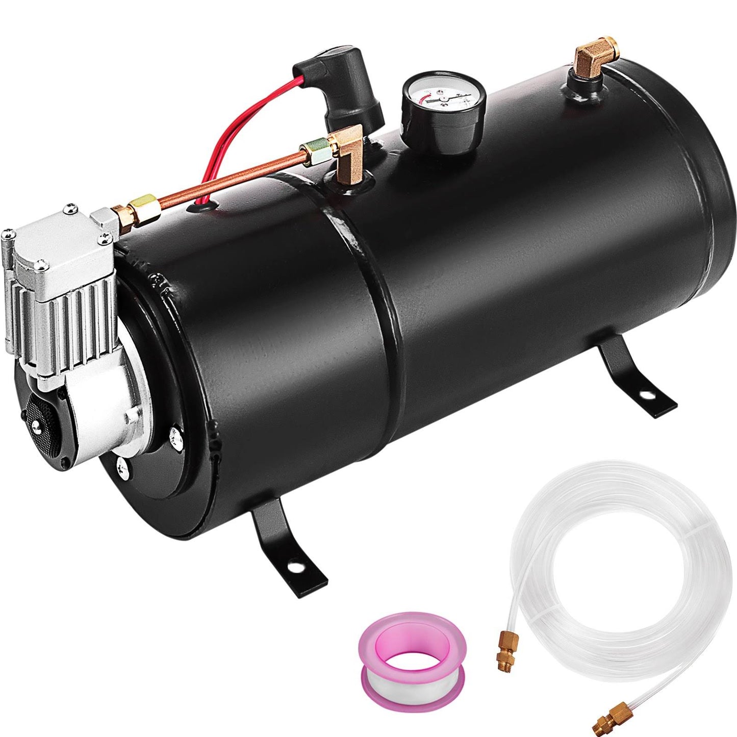 Air Horn Compressor Tank Pump 0.8 Gallon Tank Air Compressorfor 120psi 12v Portable Air Compressor Pump For Truck Pickup