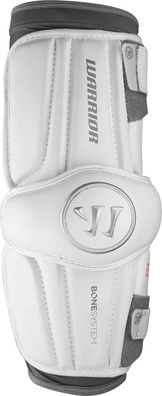 Burn Lacrosse Arm Pads White / Large