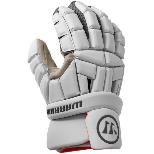 Burn Lacrosse Gloves White / Large