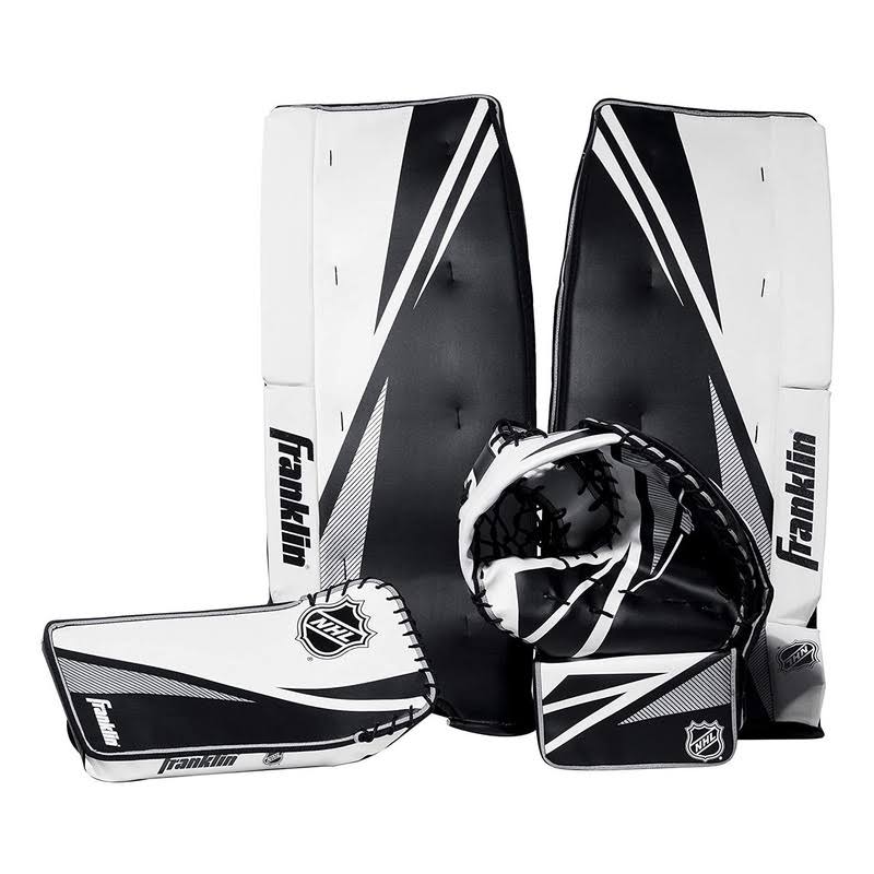 Street Hockey Goalie Equipment Set Youth Pads Catch Glove