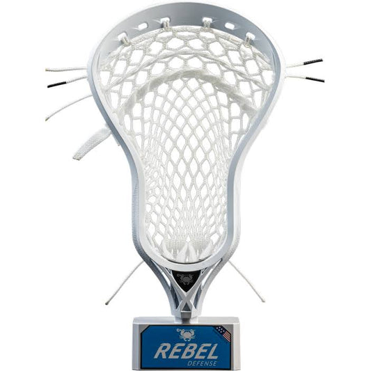 Rebel Defense Elite Pocket Lacrosse Head - White