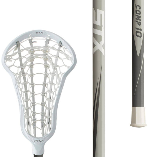 Womens Exult Pro On Comp 10 Complete Lacrosse Stick, Black