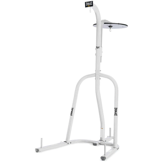 Single-Station Heavy Bag Stand White