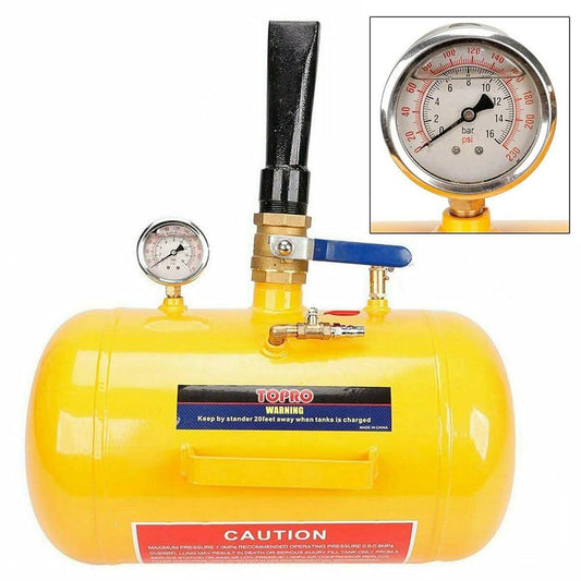 5 Gallon Air Tire Bead Seater - 145psi Blaster Tool Seating Inflator W/Gauge Car Truck Atv Tank Heavy Duty