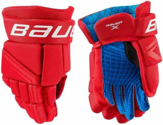 X Hockey Gloves - Youth - Black - 8.0