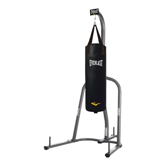 Single-Station Heavy Bag Stand - Gray